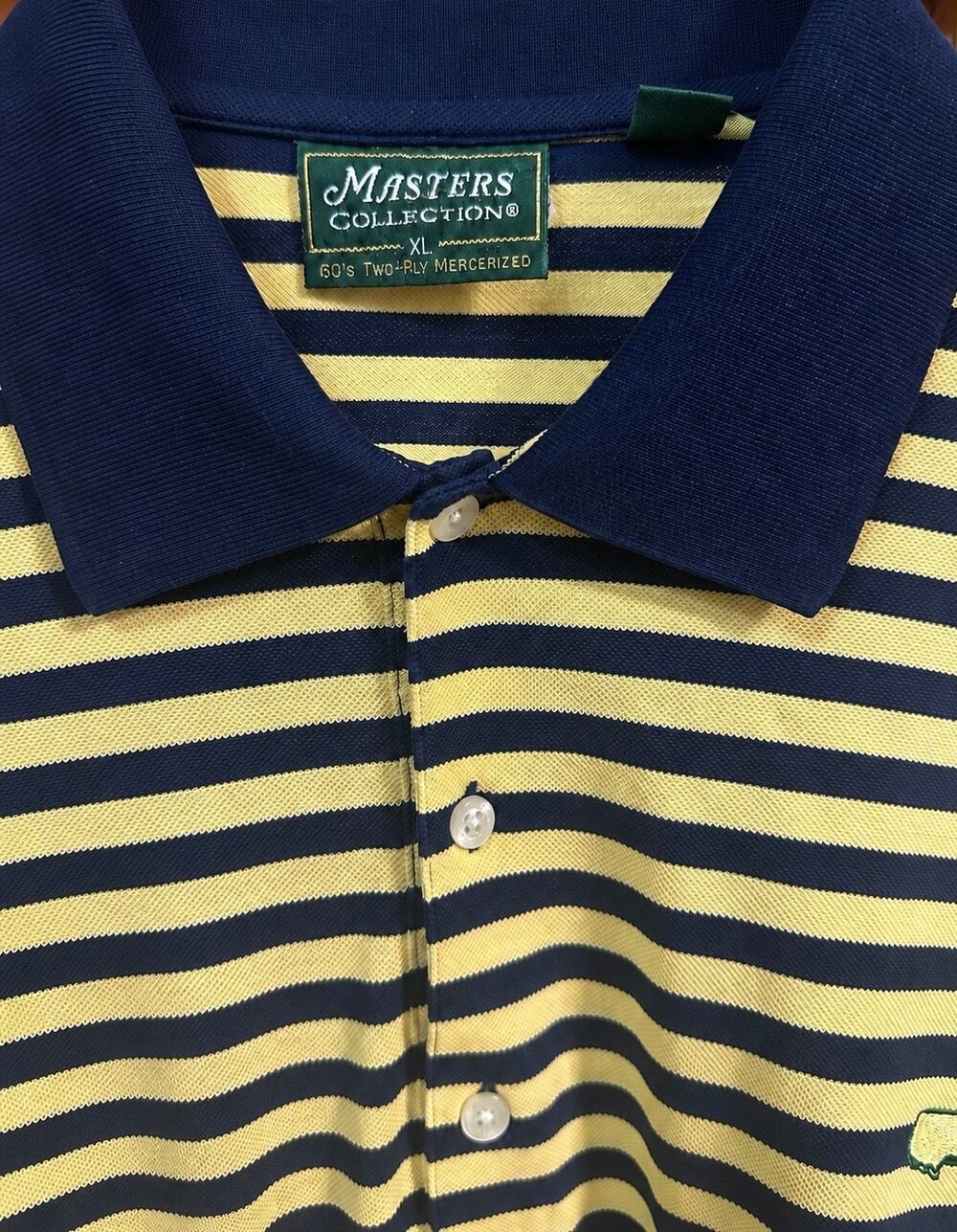 Masters Collection Augusta National Striped Golf Polo Men's XL